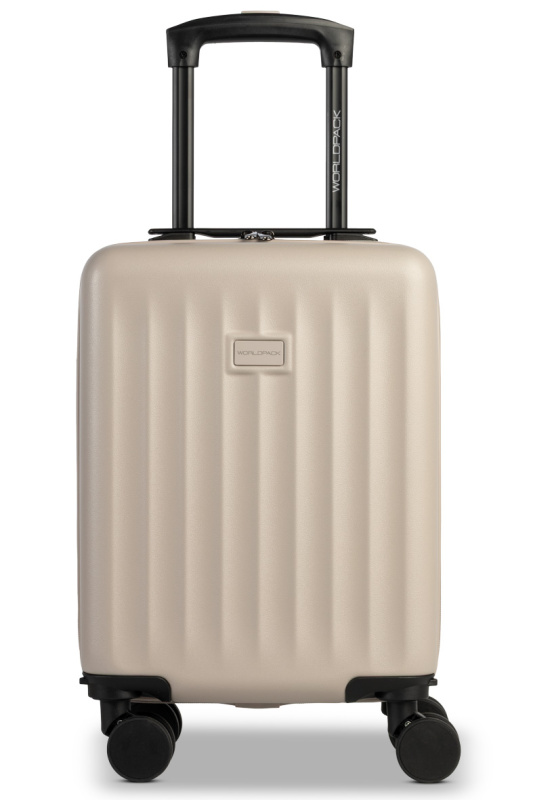 Palubní kufr s odnímatelnými kolečky Worldpack Underseater - 24 L - béžový