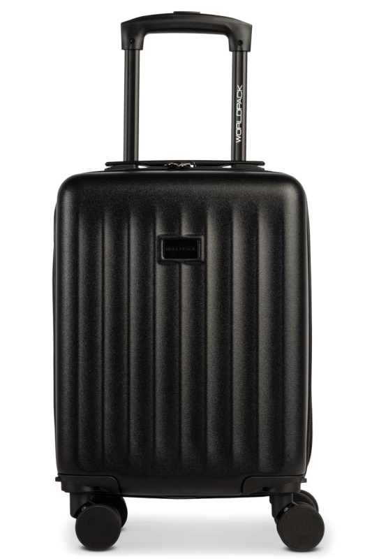 Palubní kufr s odnímatelnými kolečky Worldpack Underseater - 24 L - černý