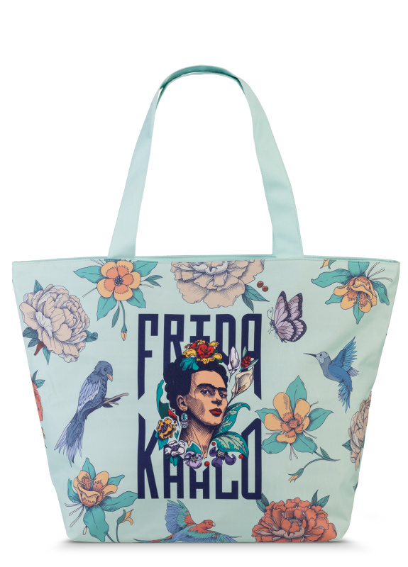 Dámská shopper taška Frida Kahlo 31 L - zelená