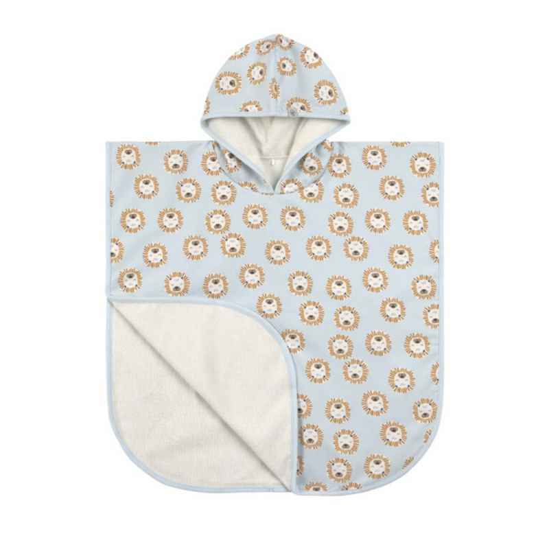 Lässig Splash Beach Poncho lion powder blue