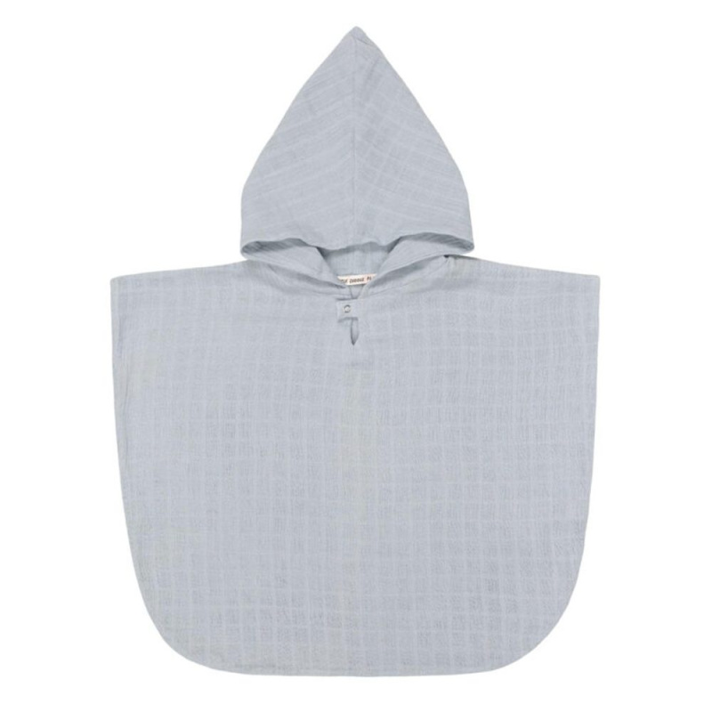 Lässig Muslin Poncho powder blue