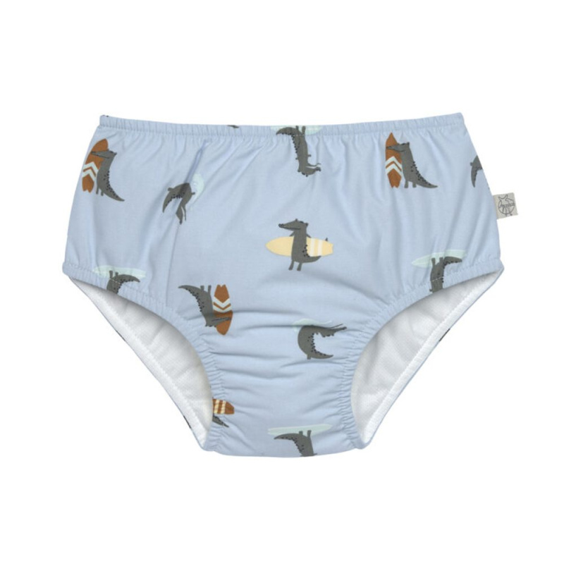 Lässig Splash Swim Diaper crocodile sky blue 19-24 mo.
