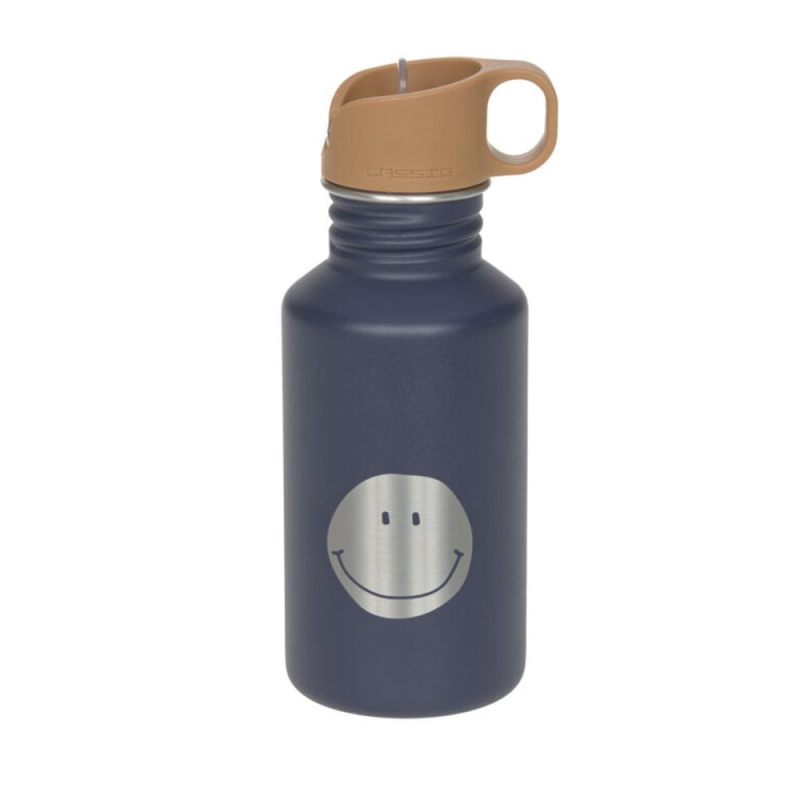 Lässig KIDS Bottle Stainless Steel Little Gang smile navy