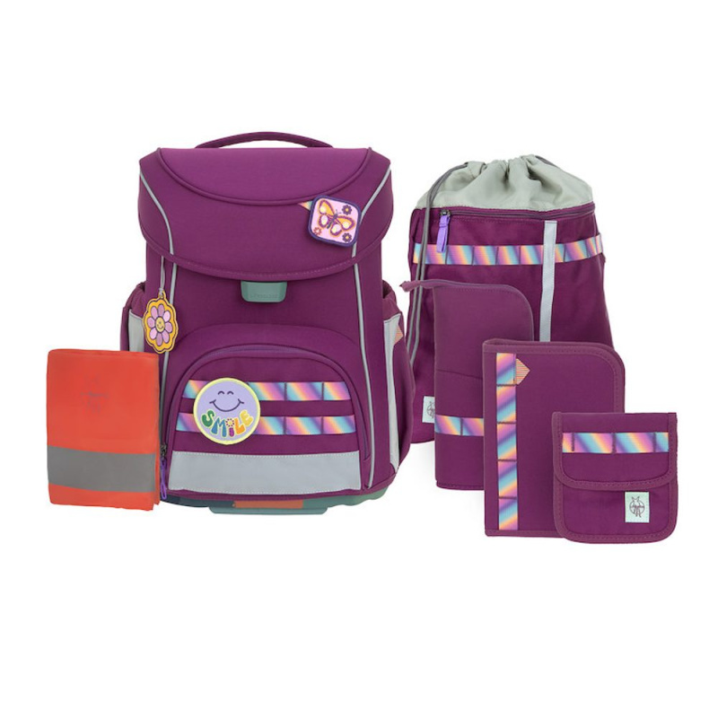 Školní 7dílný set Lässig - Slim Unique Lilac