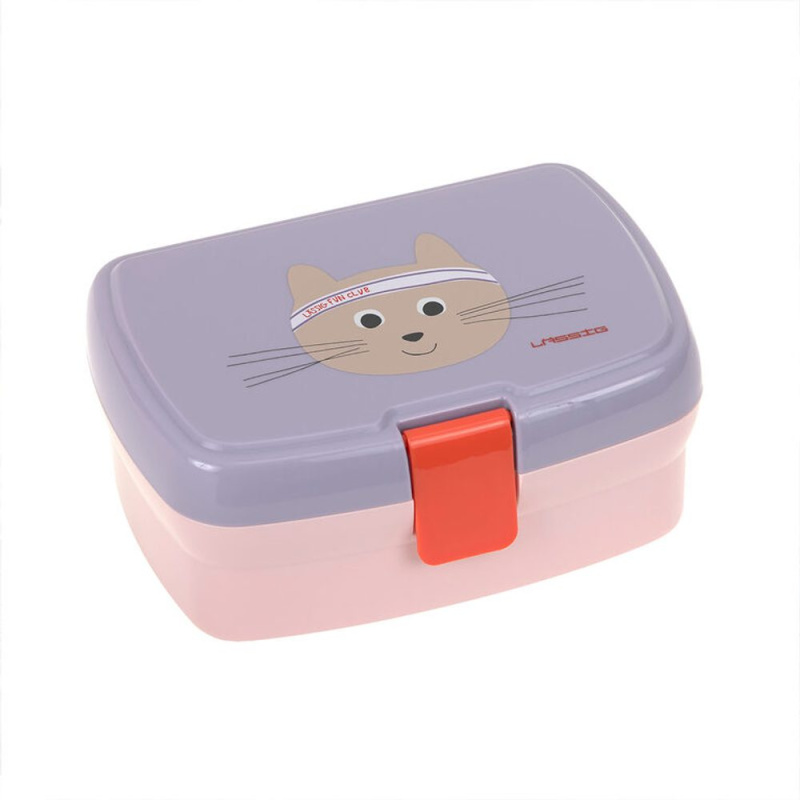 Lässig KIDS LÄSSIG Lunchbox Tiny Team cat