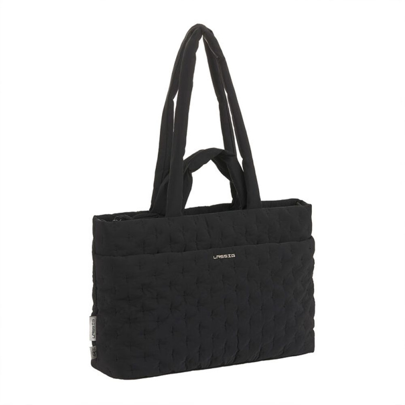LÄSSIG taška přes rameno Liva Shoulder Bag Quilted black