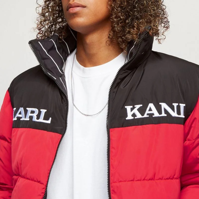 Karl Kani Retro Block Reversible Puffer Jacket M 6076823 pánské oblečení XXL