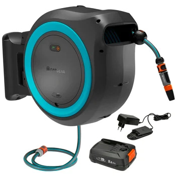 Akumulátorový nástěnný box na hadici PowerRoll XL