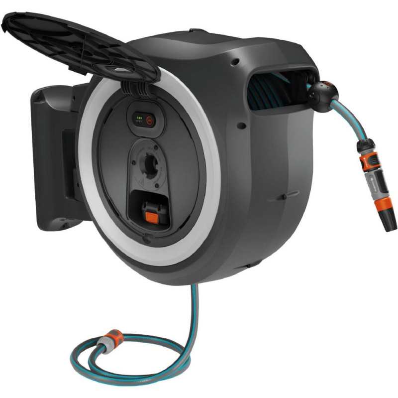 Box na hadici nap z aku PowerRoll XL sada, bílý