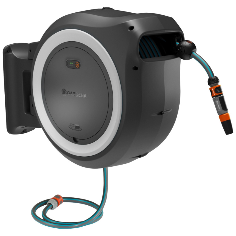 Akumulátorový box na hadici PowerRoll XXL - sada, bílý