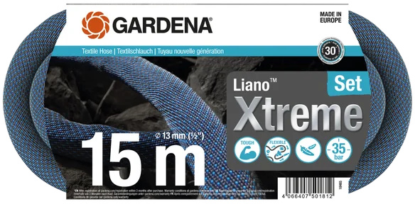 Textilní hadice Liano™ Xtreme 15 m - sada