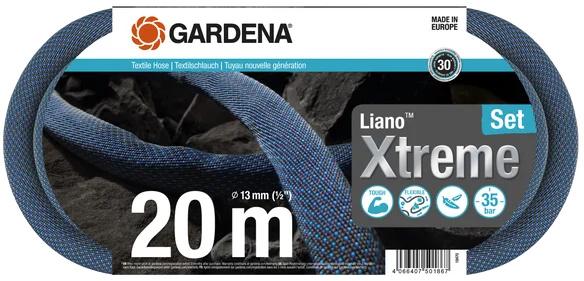 Textilní hadice Liano™ Xtreme 20 m - sada