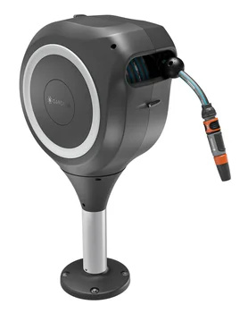 Box na hadici na terasu RollUp S, 15m hadice, bílý