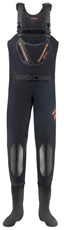 Daiwa broďáky d-vec waders flex black with socks - 40/41