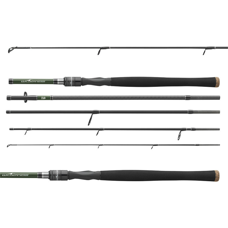 Daiwa prut wilderness travel spin 2,5 m 10-50 g
