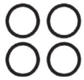 Piko Hnací řemínky balení 4 ks - ET57090A-03