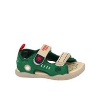Dětské Barefoot Sandály DOCKERS BY GERLI sandály zelené - 31