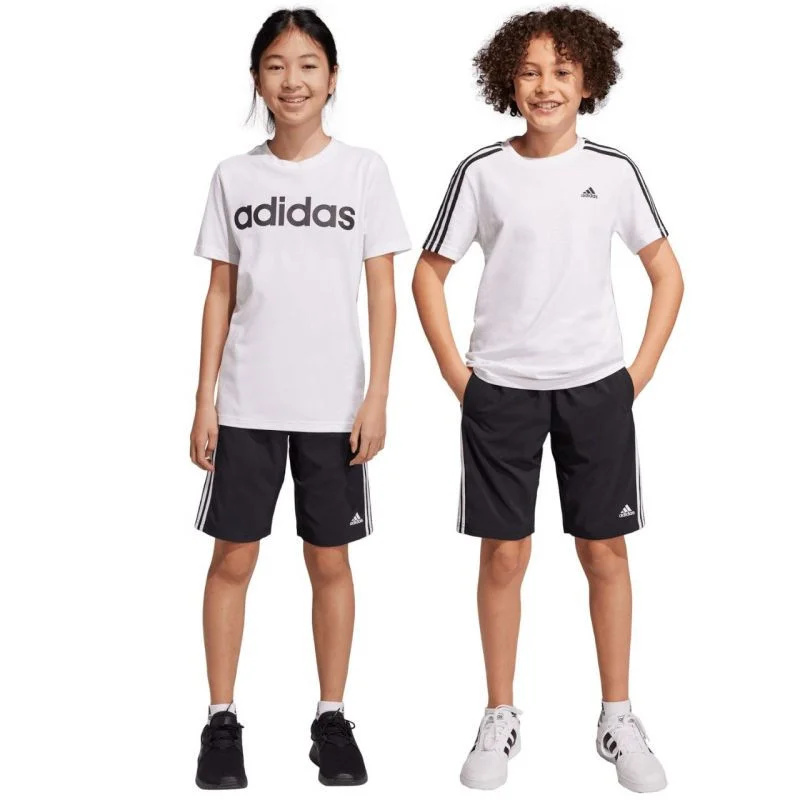 Tkané šortky adidas Essentials s 3 pruhy HR6332 128cm