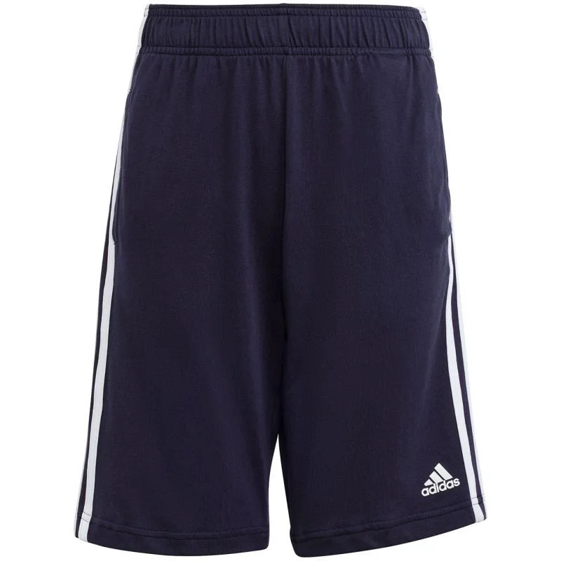 Šortky adidas Essentials 3-Stripes Knit Jr HY4717 164cm