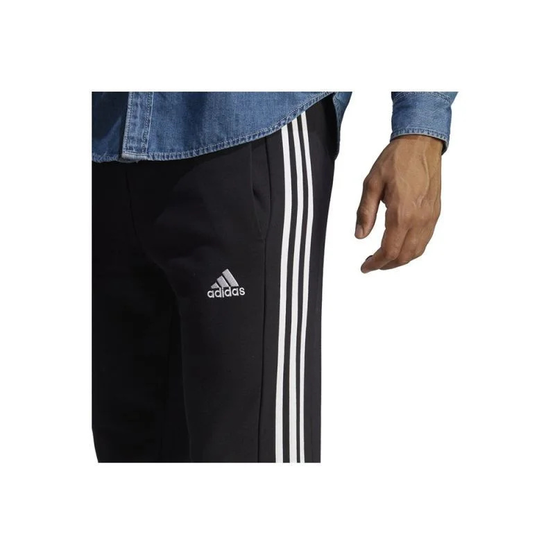Kalhoty adidas Essentials French Terry Tapered Cuff 3-Stripes M HA4337 S
