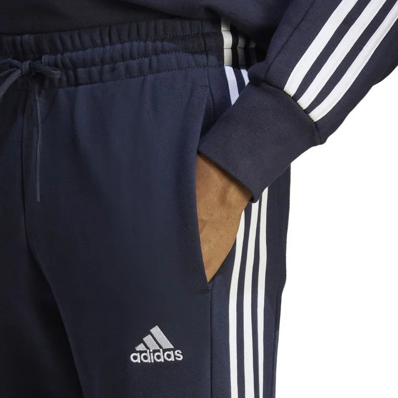 Kalhoty adidas Essentials French Terry Tapered Cuff 3-Stripes M IC9406 S