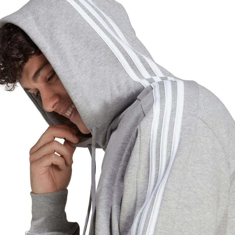 Mikina adidas Essentials French Terry 3-Stripes Hoodie M IC0437 m