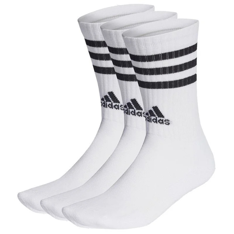 Ponožky adidas 3 Stripes Cushioned SPW CRW 3PP HT3458 31-33