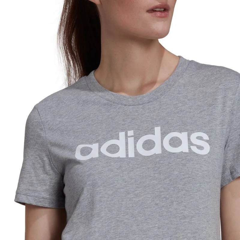 Dámské tričko adidas Loungwear Essentials Slim Logo T-Shirt W HL2053 xs