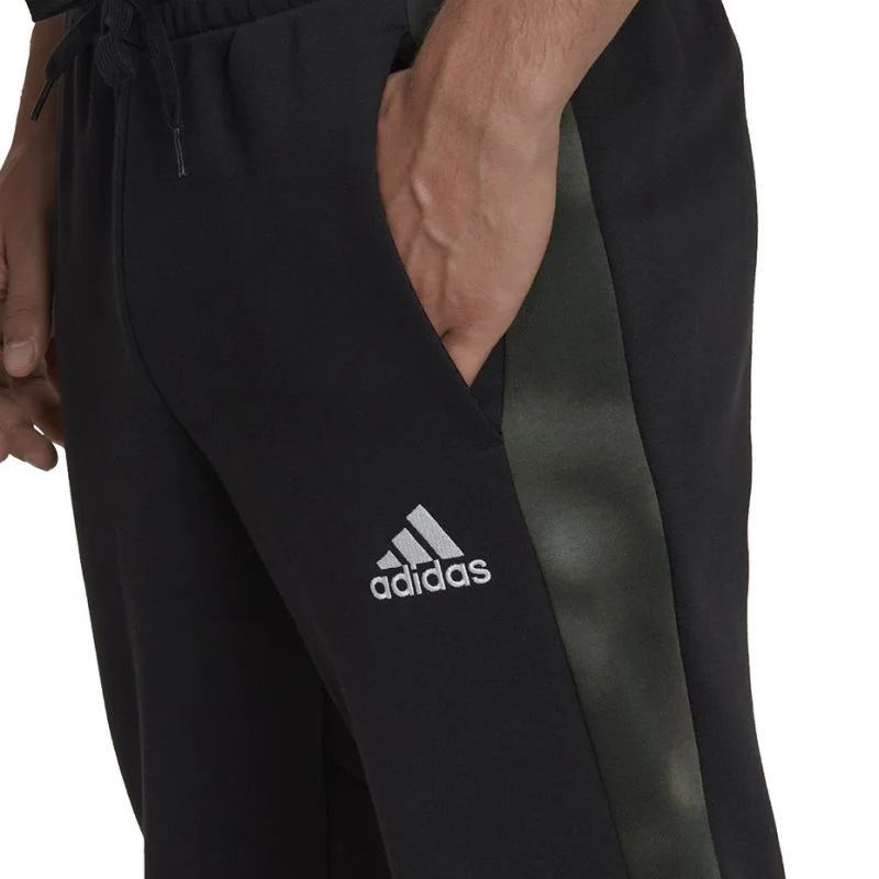 Fleecové kalhoty adidas Essentials Camo Print M HL6929 M