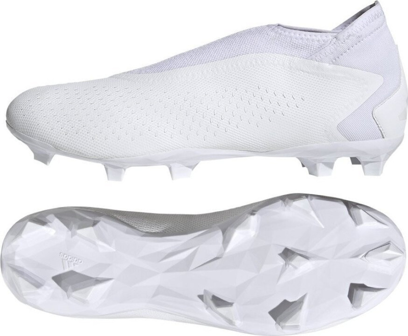 Pánské kopačky Predator Accuracy.3 FZ6111 bílé - Adidas 42 2/3