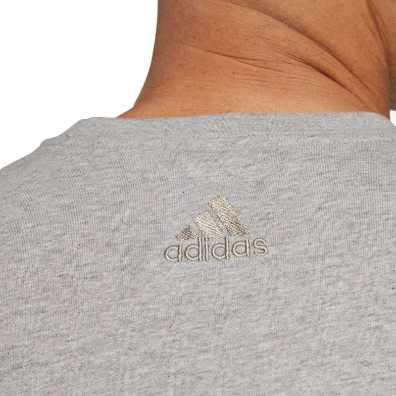 Adidas Essentials Single Jersey Lineární vyšívané logo Tee M IC9277 Muži m