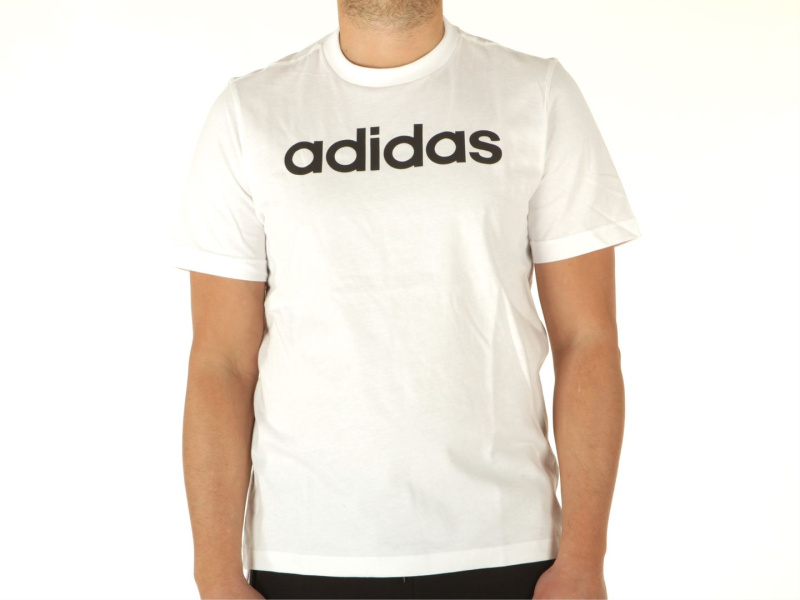 Tričko adidas Essentials Single Jersey s lineárním vyšívaným logem M IC9276 L