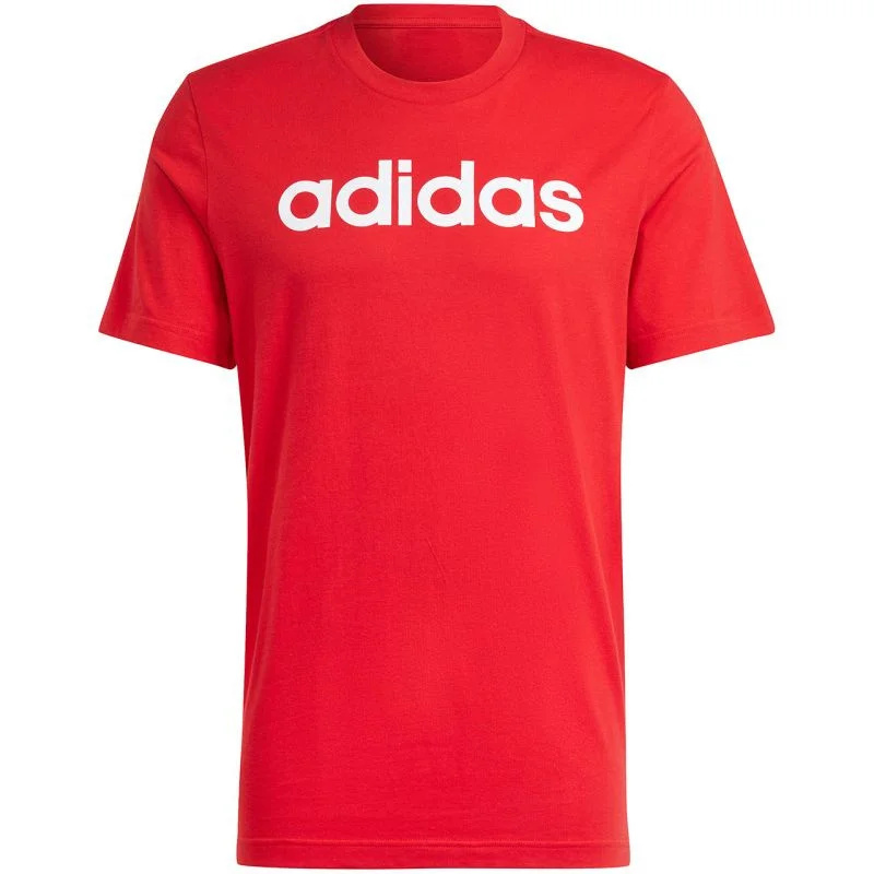 Tričko adidas Essentials Single Jersey Linear Embroidered Logo M IC9278 pánské L