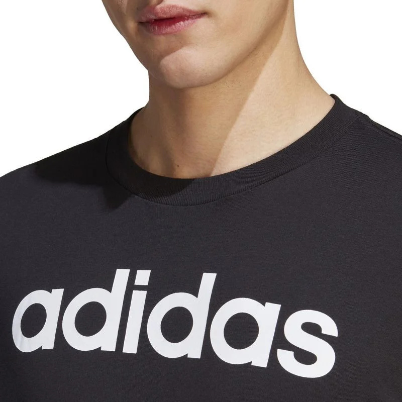 Tričko adidas Essentials Single Jersey s lineárním vyšívaným logem M IC9274 M