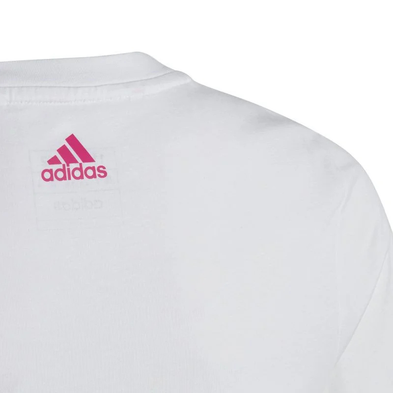 Adidas Essentials Linear Logo Cotton Slim Fit Tee Jr IC3150 tričko 164cm