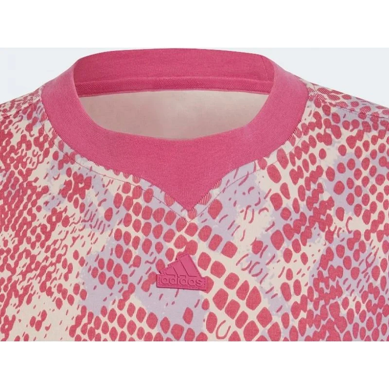 Dětské kalhoty FI Allover Print SWT Jr HR5828 - Adidas 152 cm