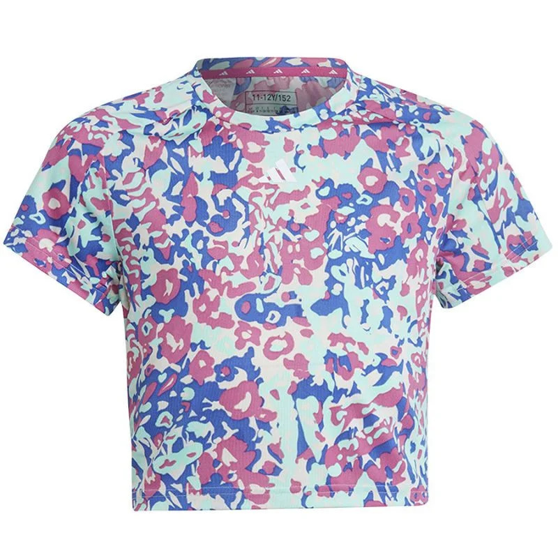 Tričko adidas TR-ES Allover Print Jr HR5804 164 cm