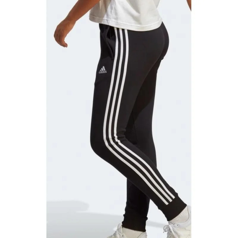 Dámské tričko Essentials 3 Stripes French Terry Cuffed W IC8770 - Adidas XL