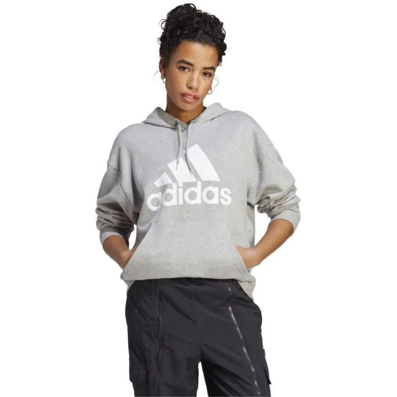 Mikina adidas Essentials Big Logo Oversized French Terry Hoodie W IC9865 L