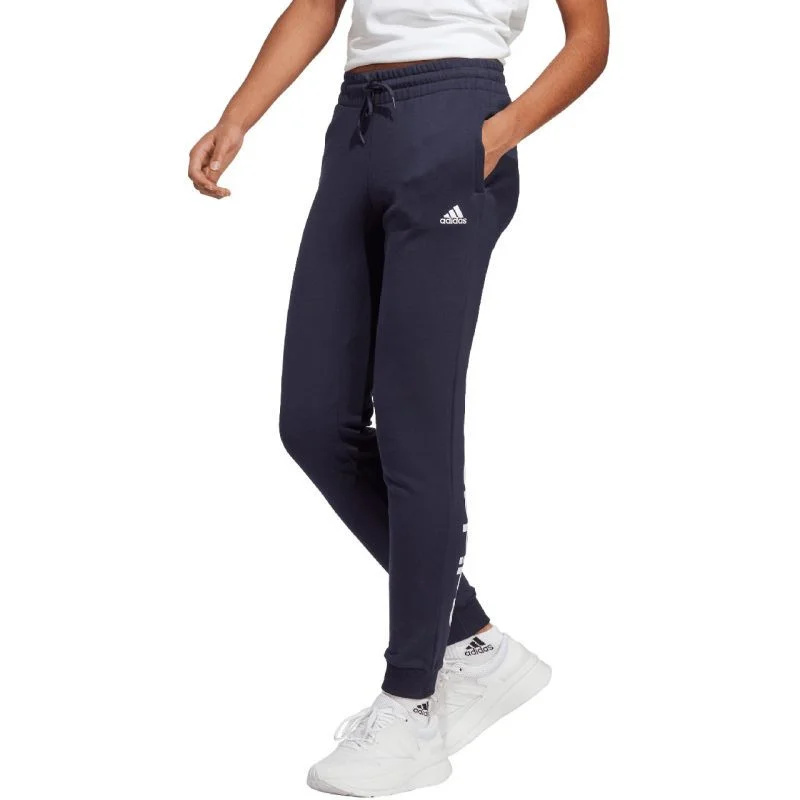 Kalhoty adidas Essentials Linear French Terry Cuffed W IC6869 dámské s