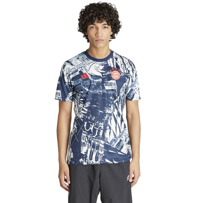 Adidas FC Bayern Předzápasové tričko JSY IQ0614 L