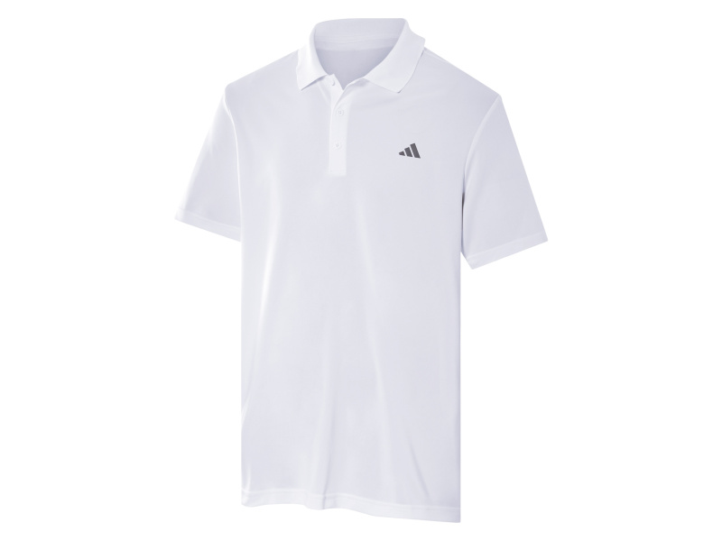 adidas Pánská polokošile (S, bílá)