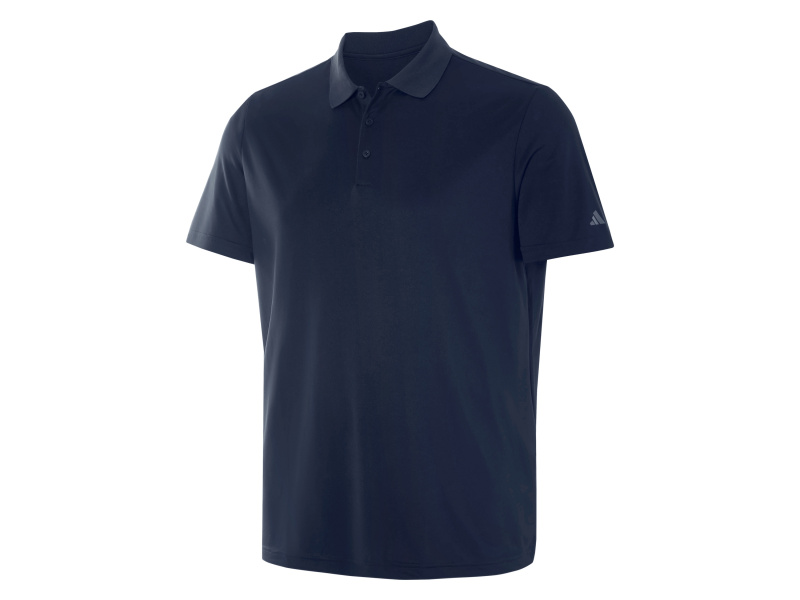 adidas Pánská polokošile (M, námořnická modrá)