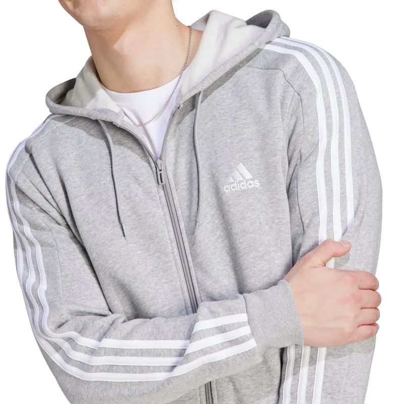 Mikina adidas Essentials Fleece 3-Stripes Full-Zip M IJ6479 m