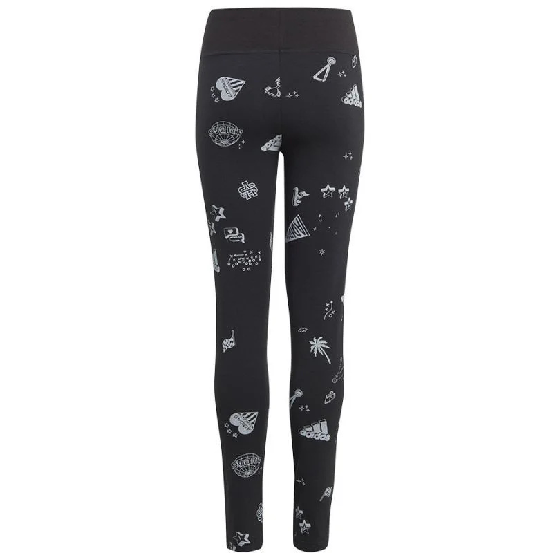 Dětské legíny JG Bluv Q3 Tight Jr IA1567 - Adidas  164 cm