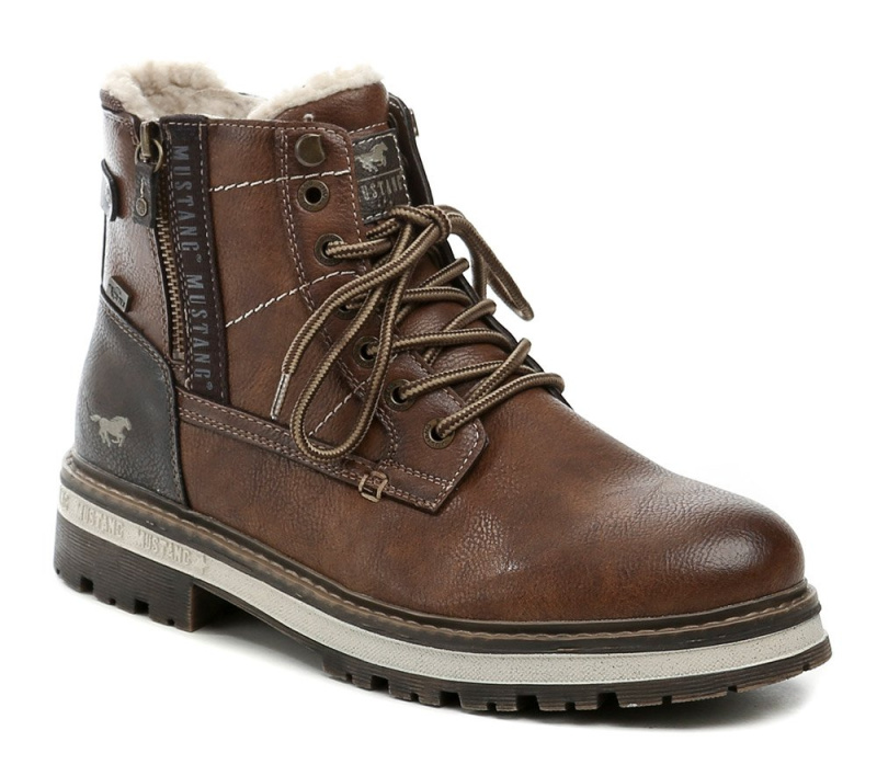 Mustang 15M009100200 hnědé pánské zimní boty EUR 41