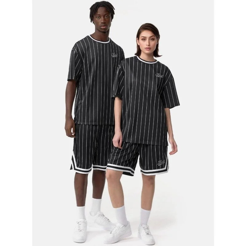 Karl Kani Chest Varsity Pinstripe Mesh T-Shirt Light M 6038524 L
