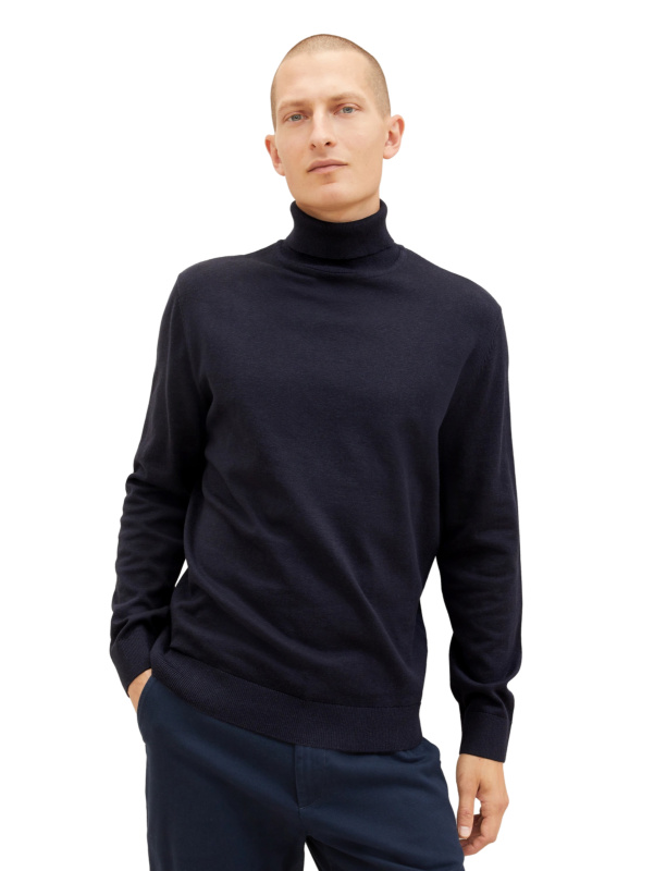 Pánský svetr  Tom Tailor  modrý-XXL
