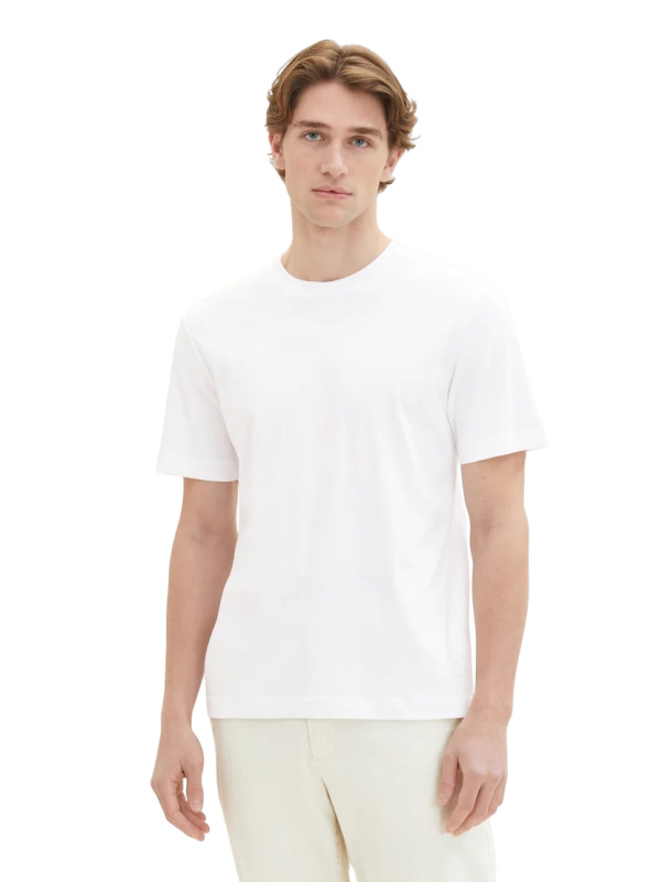 Pánské tričko 2-PACK Tom Tailor  bílé - 3XL
