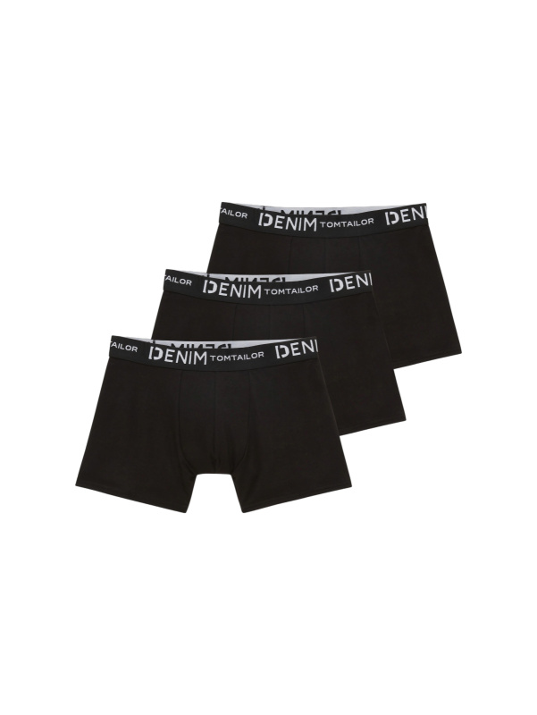 Pánské boxerky Tom Tailor černé - XL